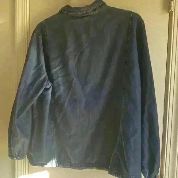 Vtg L.L. Bean Traveler Women’s Sz 20R  Chambray Denim Jean Jacket Lyocell - Picture 3 of 3